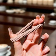 50PCS Girls Mixed Color Hair Ties Elastic Ponytail Holders Hair Accessories