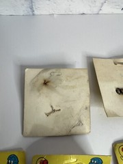 Vintage 1980’s Pac-Man Ghost Hair Barrette Pony Tail Lot Of 7 Rare Damage Read