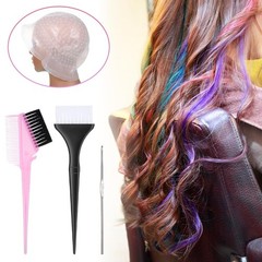 Silicone Highlight Hair Cap Color Set Professional Reusable Highlighting Cap