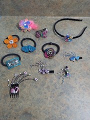 11 Rhinestone Hair Accessories