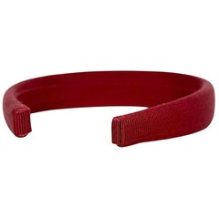 Salvatore Ferragamo headband, red, Vara ribbon, canvas,