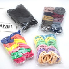 50Pcs Women Girls Seamless Hair Band Ties Rope Ring Elastic Ponytail Holder US