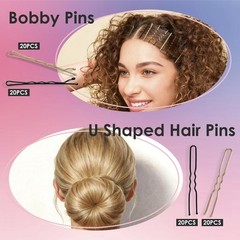 Hair Accessories Kit, 160Pcs Hair Clips for Women Girls Dance Ballet Cheerlea…