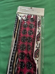 Pastel Collection Beautiful Headband Headwrap Red Multi-Color
