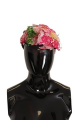Dolce & Gabbana Multicolor Sequined Lurex Black Hair Headband 100% Authentic