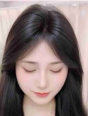 3.15″x4.3″Seamless edge 100% Human Hair Hairline Head Top Topper Clip in 10″