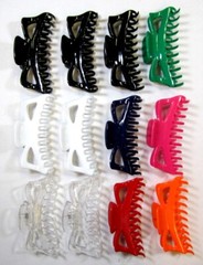 LOT OF 2,6 -5 1/2″ WOMEN PLASTIC HAIR CLAWS HAIR CLIPS,HAIR ACCESSORY-HC130