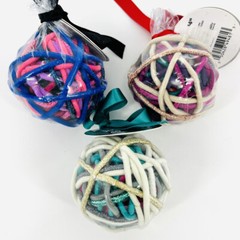 Ouchless No Metal Elastic Hair Ties Ponytail Holders – Multiple Colors – 120 Ct