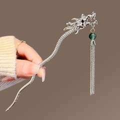 Ethnic Style Dragon Hairpin for Women Chinese Simple Modern Hair Accessory
