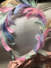 EACH MULTI-Colored Angel Halo Headband – Feather Angel Halo Headpiece(T1