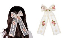 Bellefixe Bow Clip for Women and Girls | Fashion Medium, Rose Pink