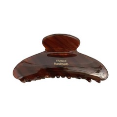 ZHOUMEIWENSP French Large Hair Claw Clips 1 Count (Pack of 1), Caramel color