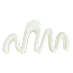 Casual Commuting Hair Clip Headwear Plastic Retro Simple Solid Color Trendy