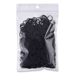 Hicarer 1000 pcs Mini Rubber Hair Bands 1/2 Soft Elastic Bands for Woman Hair