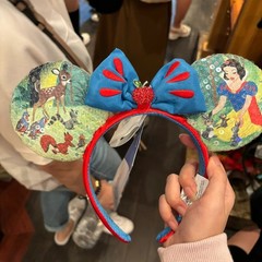 Disney.Parks 100 Years Decades 2 of 10 Snow White Minnie Ears Headband Resort