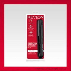 Revlon Smooth and Straight Ceramic Flat Iron | Fast Results, Smooth Styles 1″