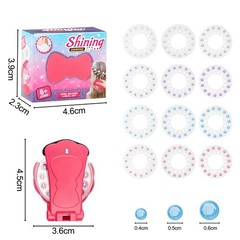 Hair Bedazzler Kit, Rhinestones Hair with 180 Rhinestones, Hair Accessories Mas…