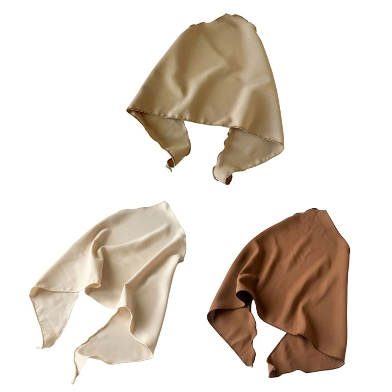 Unisex Triangular Scarf Turban for All Ages Soft Fabric Machine Washable