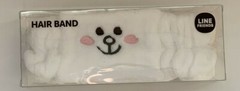 LINE Friends Face Washing Microfiber Hair Band Cony Character Makeup Shower Bath