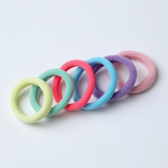 200 Pcs Mini Seamless Colorful Hair Ties Soft Elastics Ponytail Holders