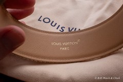 Louis Vuitton Headband LV Monogram Canvas Leather Hair Accessory Beige Tan Gold