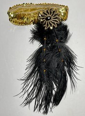 Sequin Feather Flapper Headband 1920’s Women’s Hair Accessories Great Gatsby