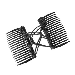 Vintage Creative Magic Hair Comb Elastic Rope Disc Hair Clip for Women Headwear
