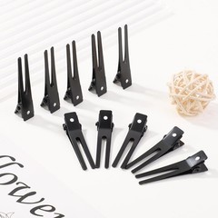 120pcs Double Prong Curl Clips, 1.8′ Stainless Steel Hair Clips for Hair Bow,…