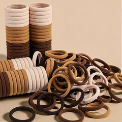 200PCS Nylon Hair Ties Bands Ponytail Holders Hair Accessories for Women Girls