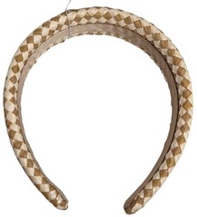 J.Crew Factory Woven Puff Headband in Natural Woven One Size CI991 New with Tags