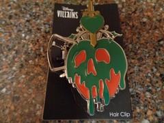 Disney Snow White Poison Apple Hair Claw Clip Green Brand New