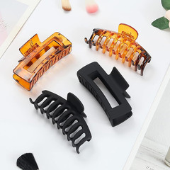 Claw Clip Hair Clip 8 Pack 4.3 Inch Rectangular Hair Clips for Women Girls Large