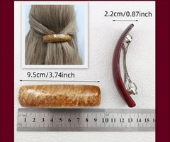 Large French clasp Hair Barrette Clips Spring Clip Minimalist Women Accessories