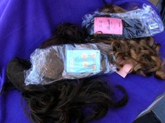 WIGS THEATER COSPLAY Hair accessories GRAB BAG new costume live roleplay