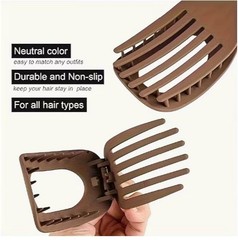 500 Women’s French Flat Strong Non-Slip Hair Clips (500 Total) Free Shipping!