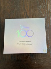 New Disney 100 Anniversary LE Platinum Drip Minnie Mouse Ears Headband D23