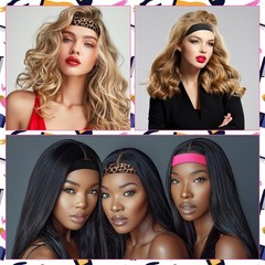 3 Pcs Wig Band for Lace Front Ear Free Painless Lace Melting Elastic Headband…