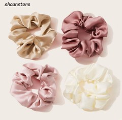 Hair Scrunchies, Elastic Band Headwear Women Girls, Ponytail hairs Free Shipping