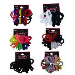 [SWEETY] 120 PCS Small Ponytail Hair Holder Scrunchies Elastic Ties