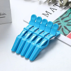 5PCS Alligator Hair Clips – Double-Hinged Plastic Sectioning Clamps for Salon