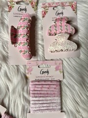 Target x LoveShackFancy x Goody Floral Hair Claw ;hair Scrunchies;New
