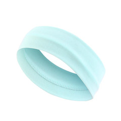 Summer Solid Color Sports Headband Women Yoga Running Fitness Turban Sweatband H