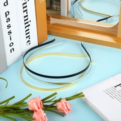 48 Pcs Smooth Metal Headbands – DIY Craft Hair Bands, Thin Bulk Hair Accessories