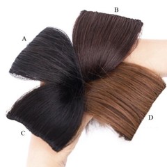 100% Human Hair Hairpiece, Pads, increase Hair volume High cranial effect 6″~12″