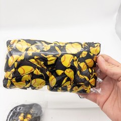 Hicarer 30 Pieces Team Gifts Set: Softball Charm Bracelets Scrunchie Zipper Bag