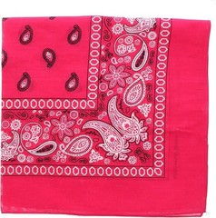 Motique Accessories Extra Large Paisley Bandana 27×27 Inch