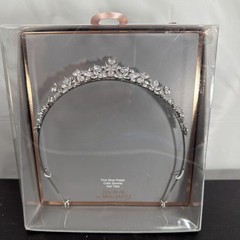 Fine Silver Plated Cubic Zirconia Tiara | Believe by Brilliance