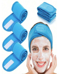 1pc Adjustable Non-Slip Spa Headband – Soft Wide Band for Makeup & Skincare-NEW