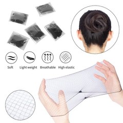 Hair Net Invisible Elastic Edge Mesh Hair Nets for Women