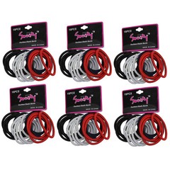 108 pcs Ponytail Rubber bands Hair holder Scrunchies Elastic Bands SWEETY